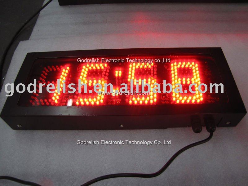 outdoor led clock