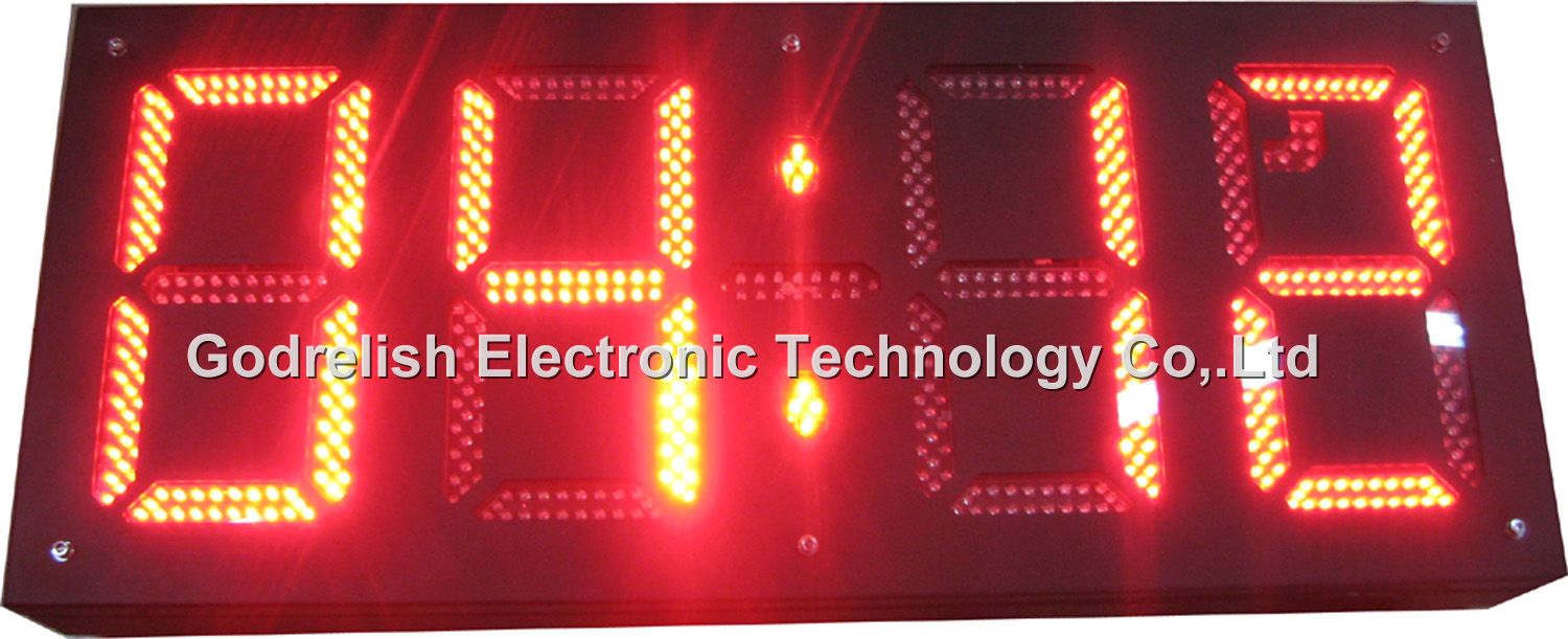 outdoor led clock