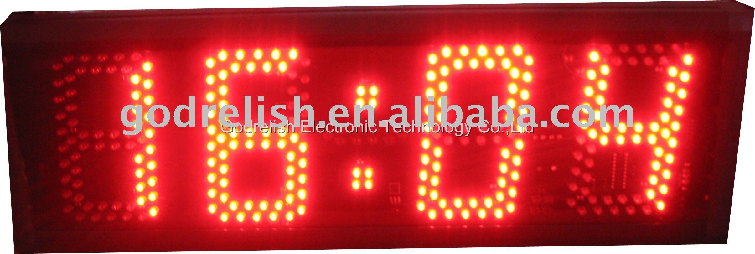 led desk clock