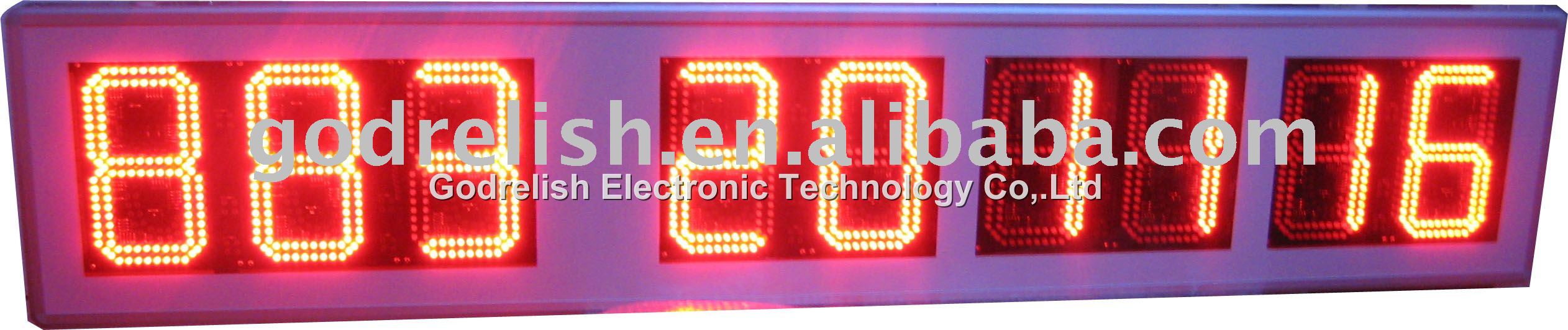 large led countdown clock with CE