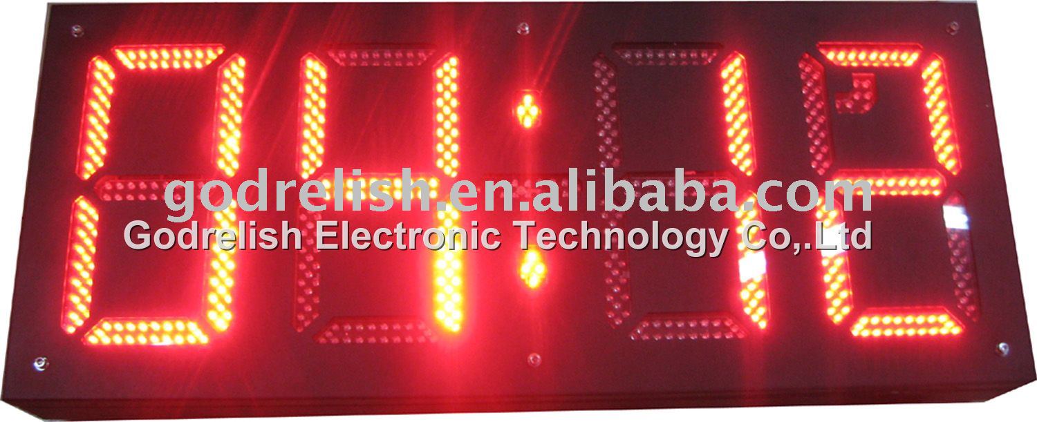 Large Led Clock with CE and ROHS