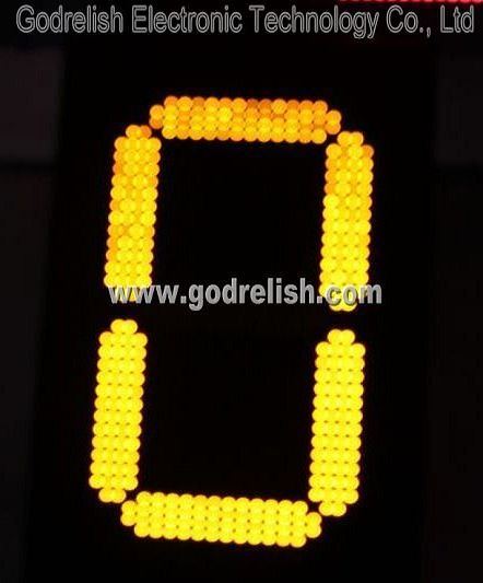 single color led display