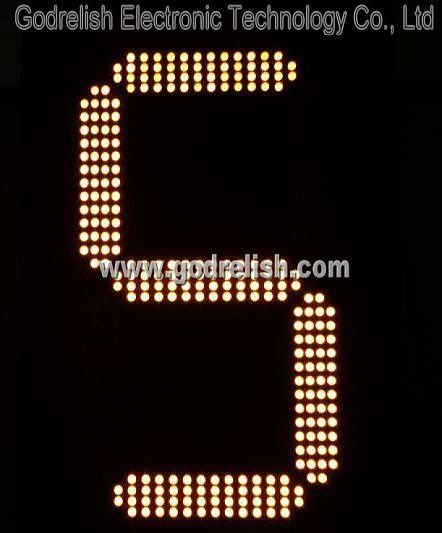 single digit 7 segment led display