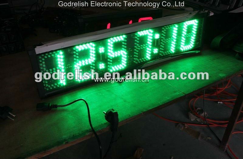 led digital clock,green led clock