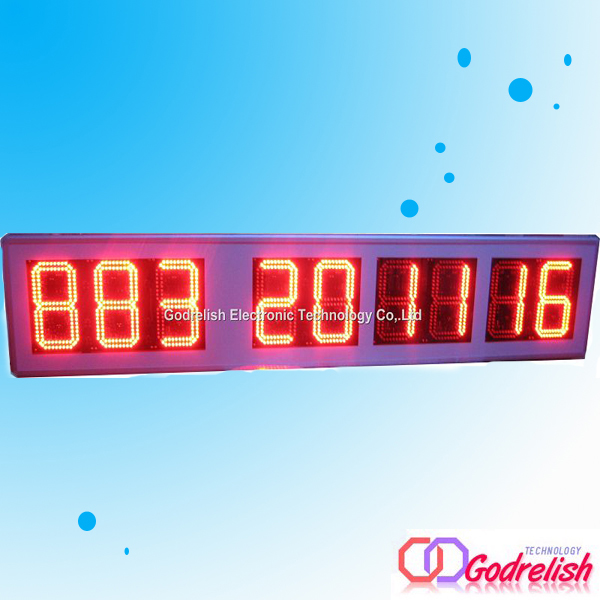 large led digital countdown clock