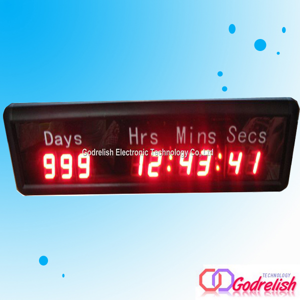 led count up and down timer