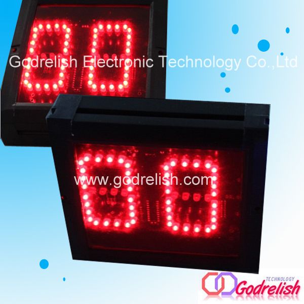 carpark led countdown timer