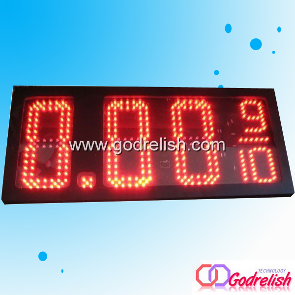 led gas numbers display board