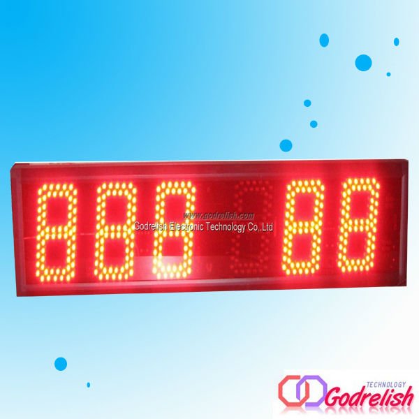 led queue system display
