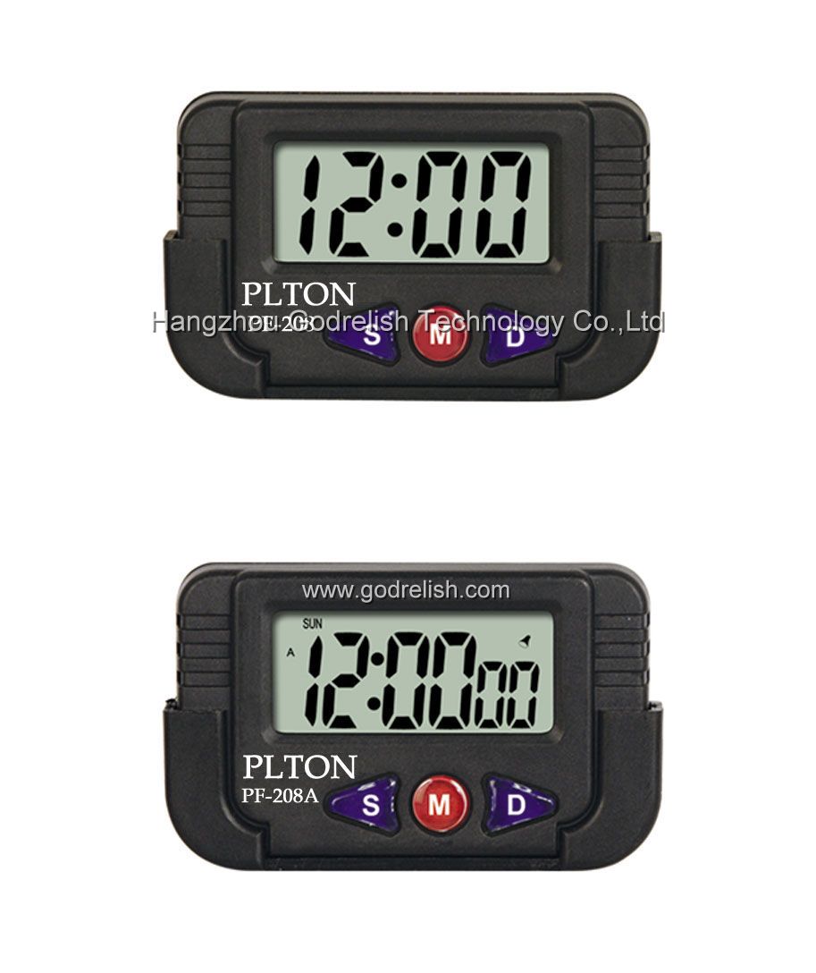 car lcd clock