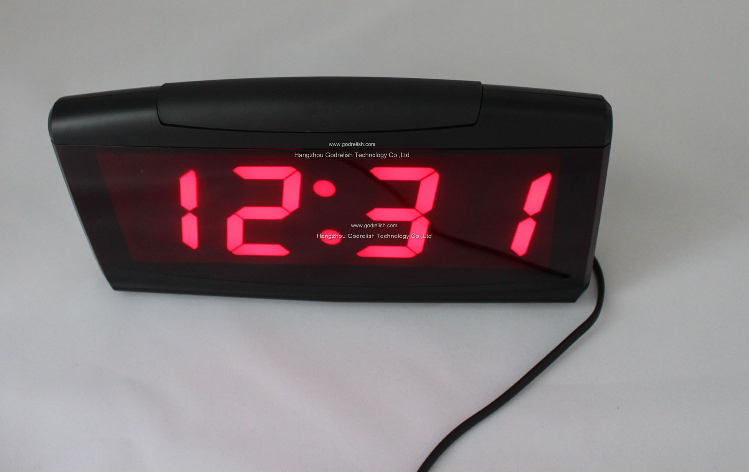 7 segment led clock
